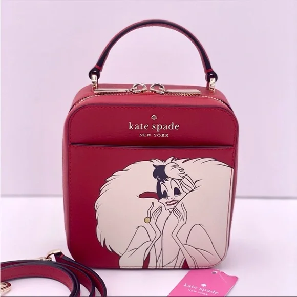 ❤️ Kate Spade New York C Disney VanityCruella Crossbody Bag New